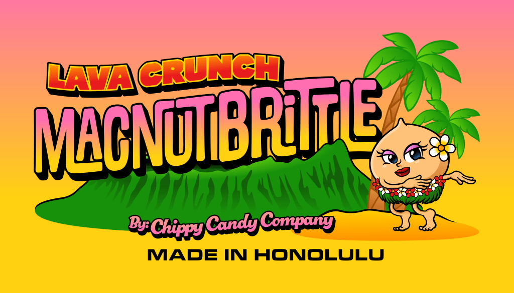 macadamia nut brittle Hawaii lava crunch