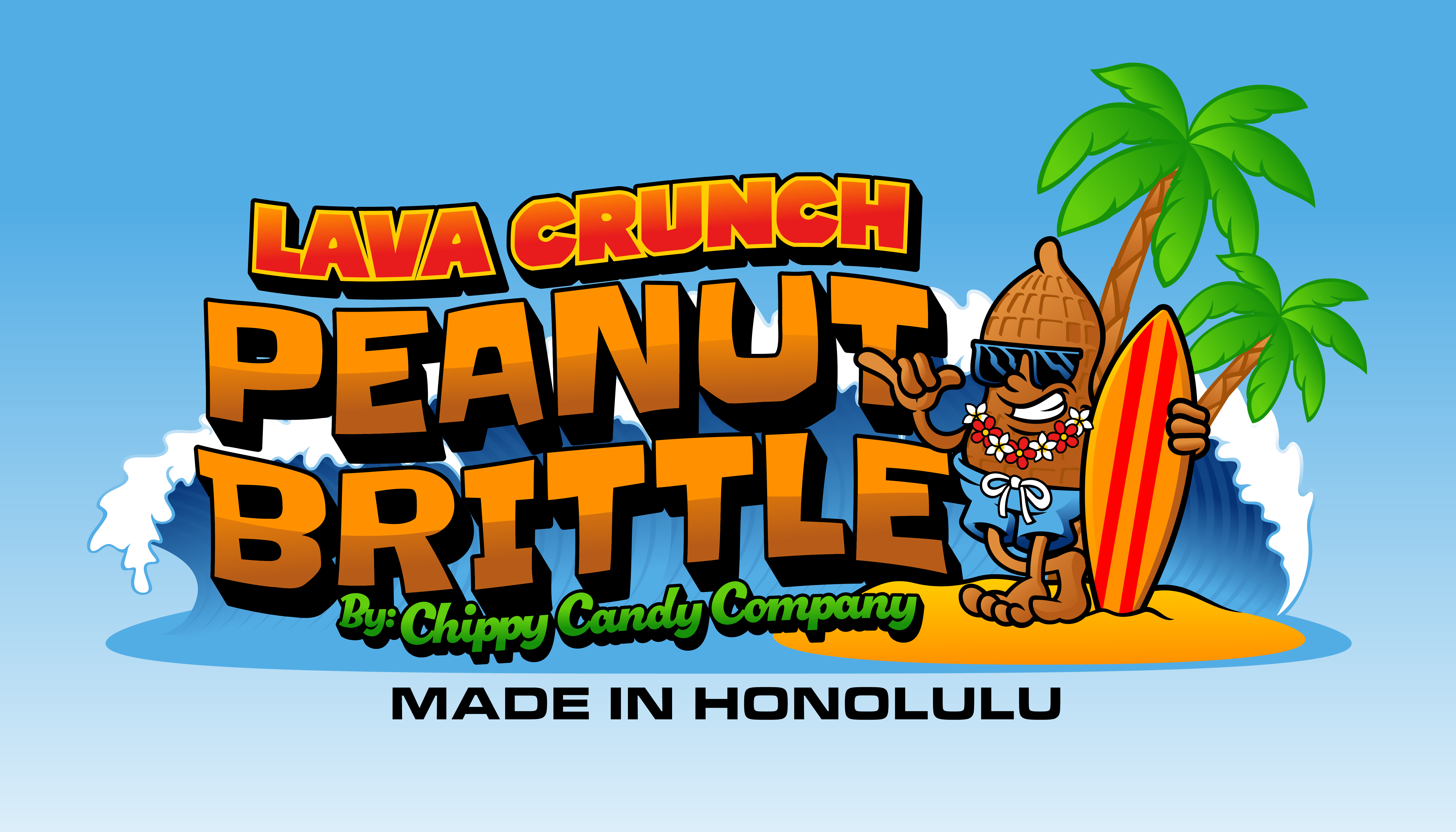 peanut brittle the best lava crunch by chippy candy company 
