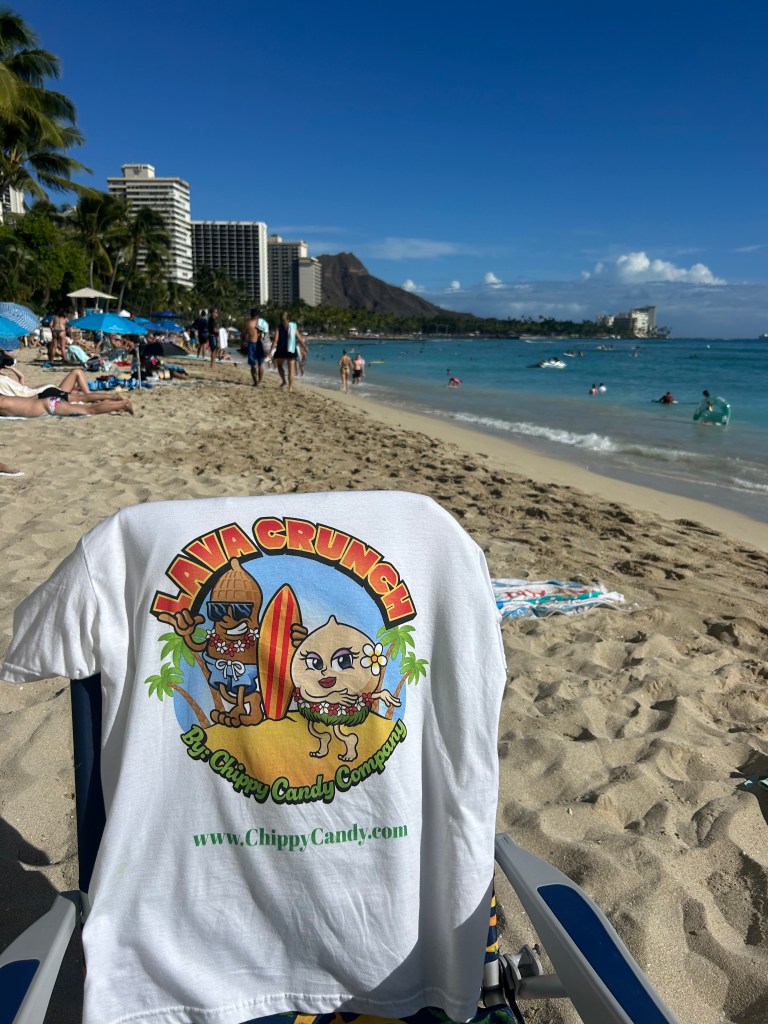 LAVA CRUNCH Shirts by Chippy Candy Company in Hawaii
