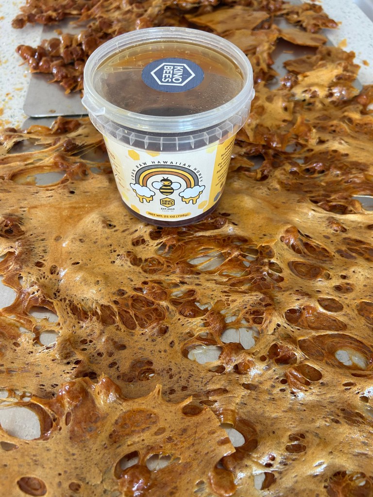 Original LAVA CRUNCH Hawaiian honey macadamia nut brittle exclusive by Chippy Candy Company